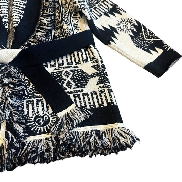 Alanui Wood Block Ibrid Cardigan Sweater Designer Luxury Size XS Women's NWT - Picture 6 of 16